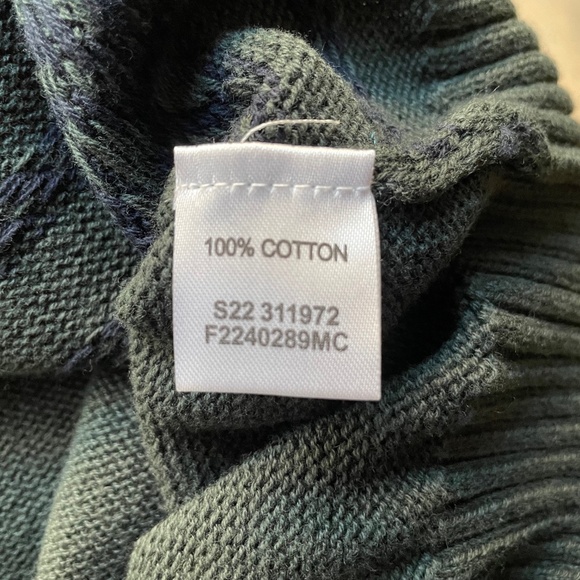 Weatherproof 100% Cotton 'The Holiday Sweater' Dark Green, Navy Blue Small - Picture 11 of 12